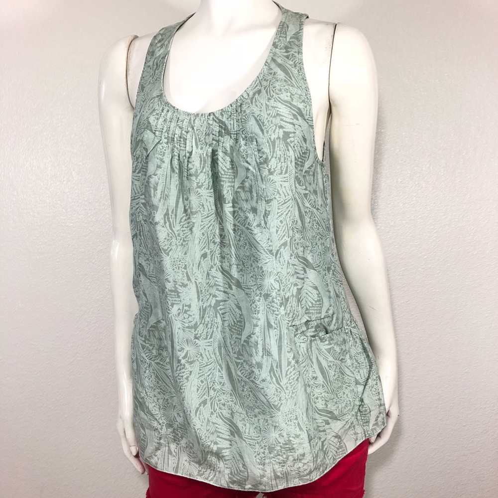 Banana Republic heritage tunic top floral S